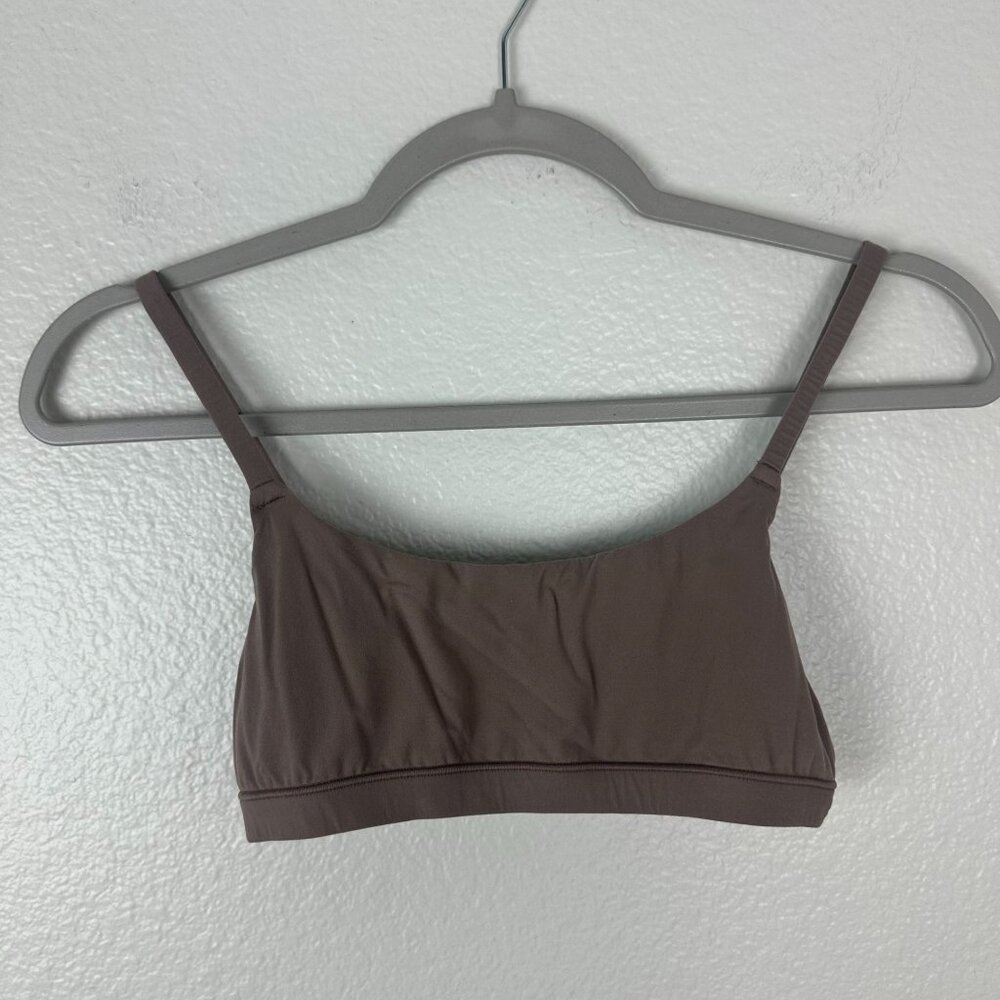 Skims Mauve Bralette XS Soft Stretchy Seamless Comfortable Lounge Everyday